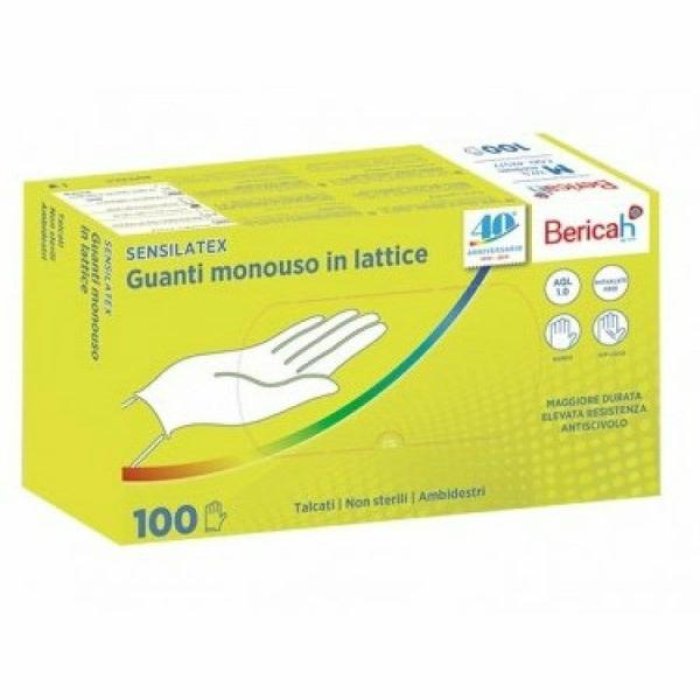 GUANTI Latt.C/Talco S 100pz SF