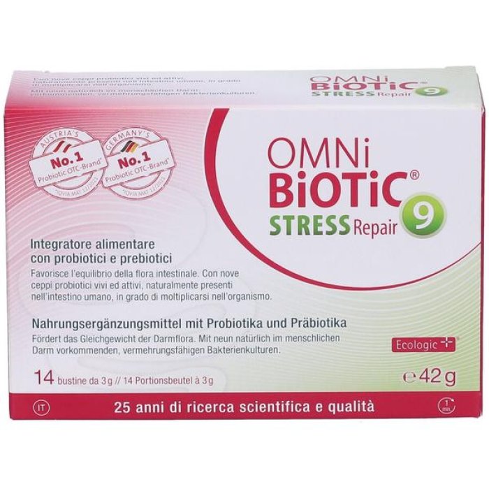 Institut Allergosan Gmbh Omni Biotic Stress Repair 14 Bustine Da 3 G