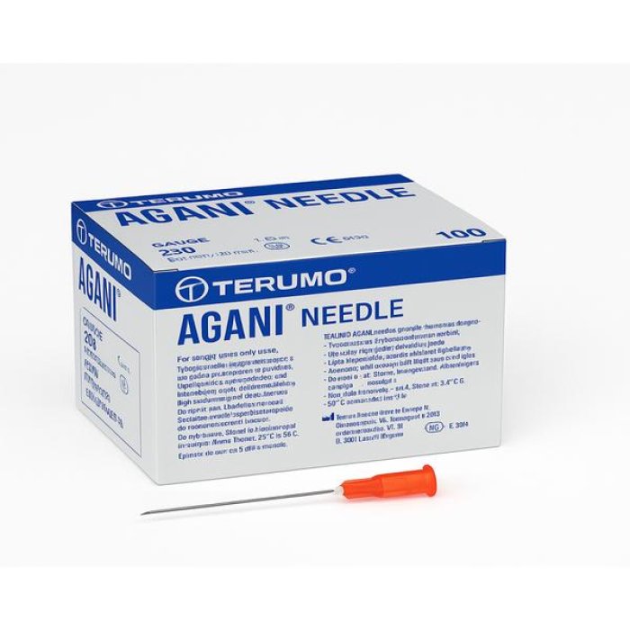 AGO 25G (Arancio)100pz TERUMO