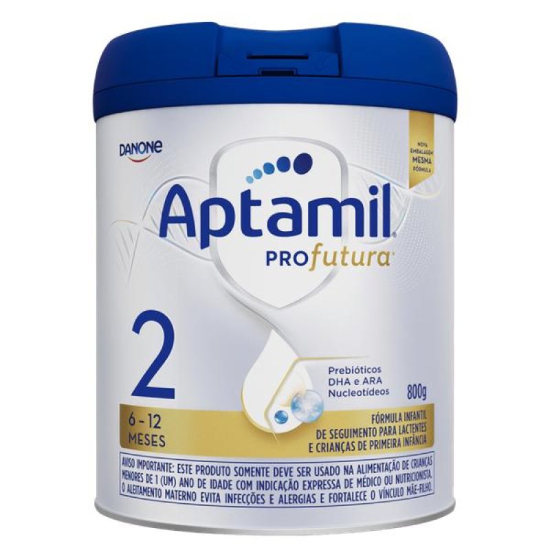 Aptamil Profutura 2 Latte di Proseguimento in Polvere per Lattanti da 6 a 12 Mesi Confezione da 800 Grammi