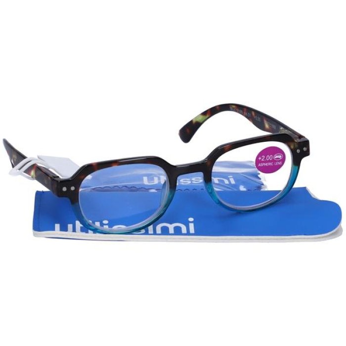 Ladolcevista Ischia Blu +2,00 - occhiali da lettura blu diottria +2,00