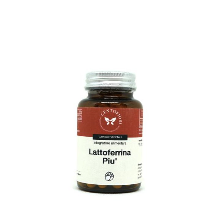 Lattoferrina Più 60 Capsule Integratore – Supporto del Sistema Immunitario con Lattoferrina, Vitamina C e Zinco