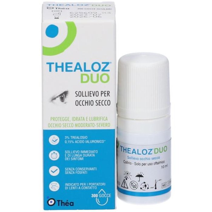 New Pharmashop Thealoz Duo Soluzione Oculare per Occhio Secco 10 ml