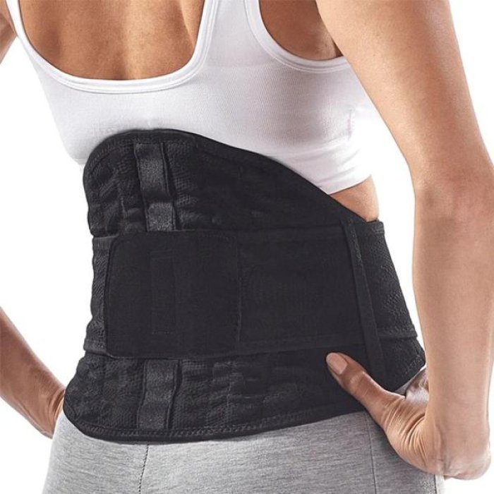 Ladystrap Corsetto Lombare Donna 26 cm Taglia Media Fascia Schiena Ortopedica Supporto Dorsale con Photo Prodotto