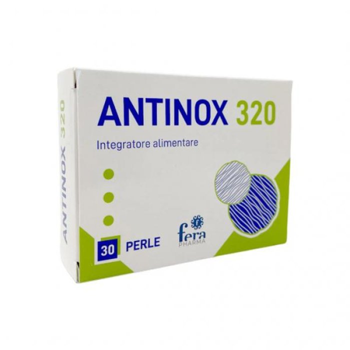 Antinox 320 Integratore Alimentare in Perle – Confezione da 30 Perle Antiossidanti