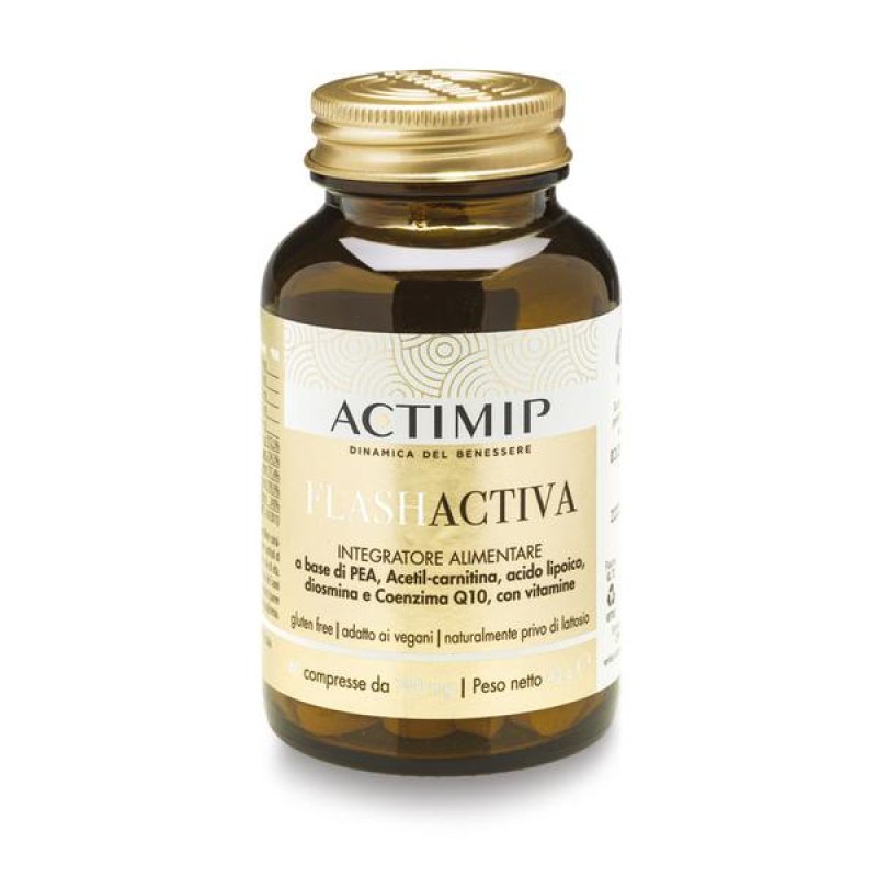 Flashactiva Integratore Alimentare per Circolazione e Gambe Leggere 60 Compresse MIP
