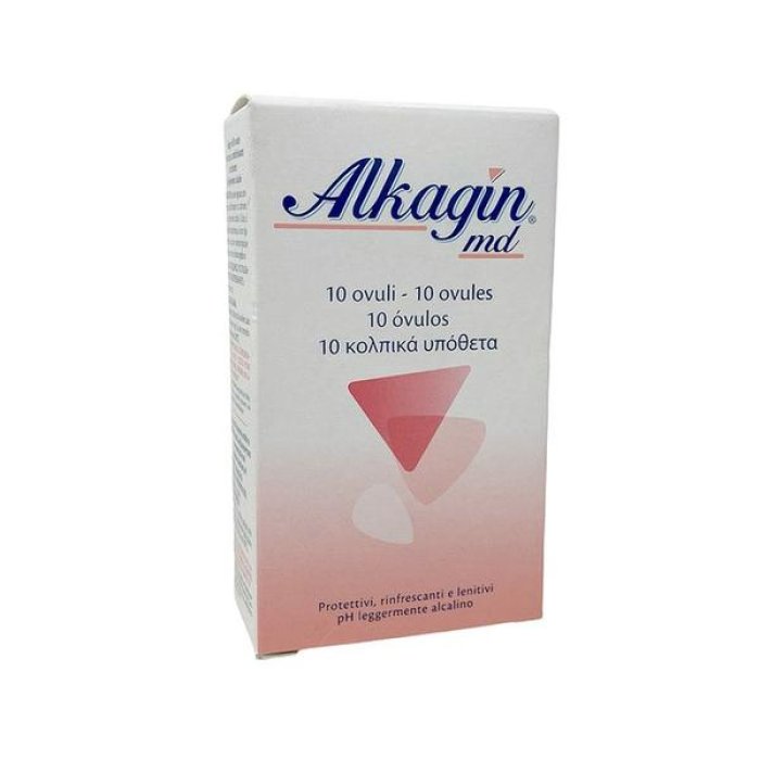 Alkagin Ovuli Vaginali Protettivi Rinfrescanti e Lenitivi 10 Ovuli