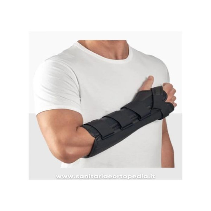 Manukeep M2 Tutore Polso Sinistro Misura 1 – Supporto Ortopedico per Tunnel Carpale, Tendinite e Distorsioni