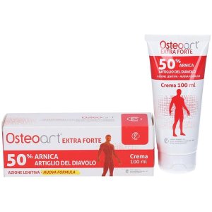 Osteoart Arnica 50 Percento Gel 100 Millilitri Gemini – Trattamento Naturale Lenitivo per Dolori Muscolari e Articolari