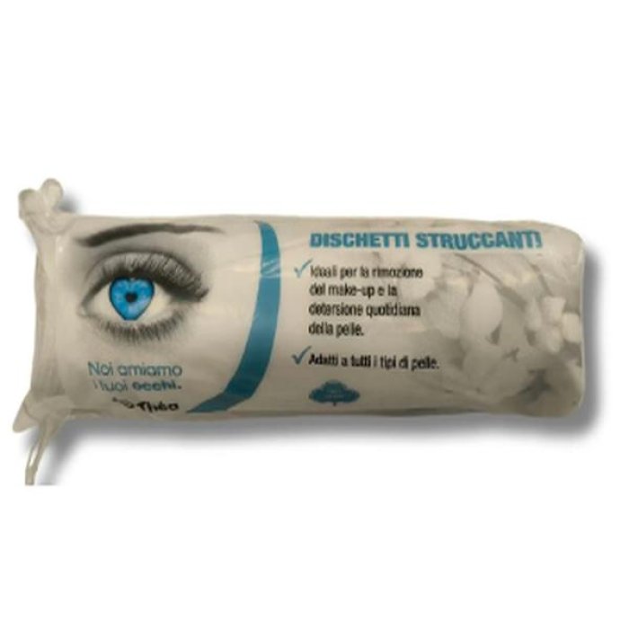 Thea Dischetti Struccanti in Cotone Morbido per Viso e Occhi 70 Pezzi