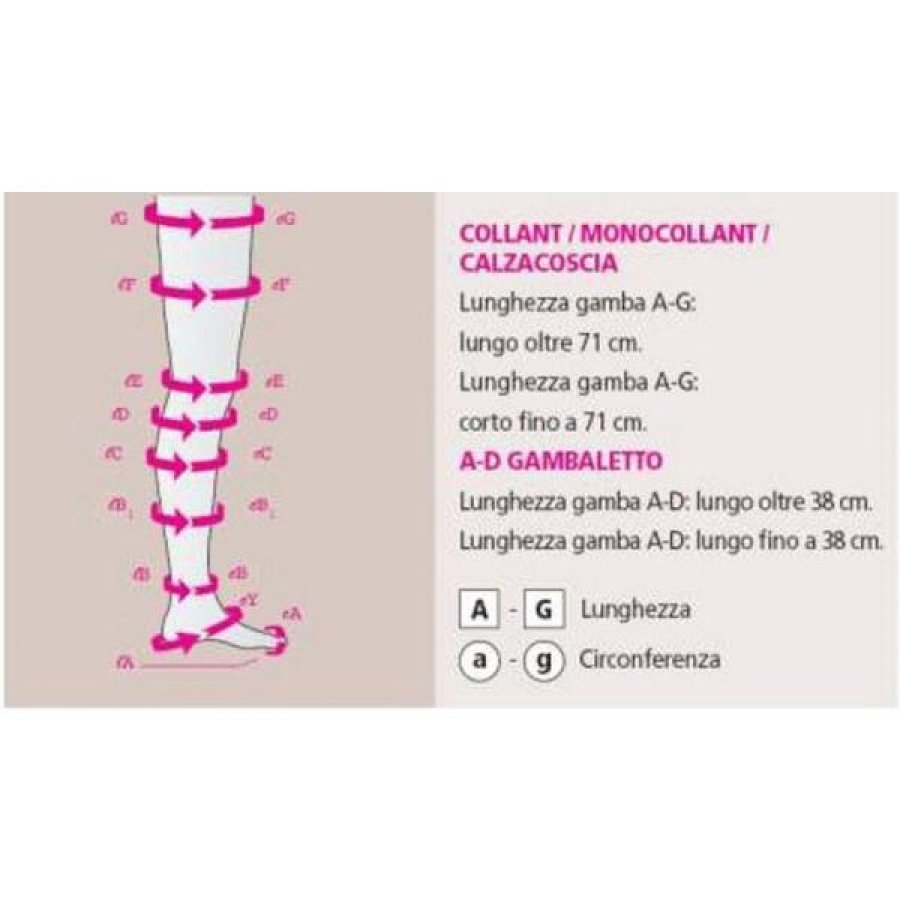 Calze a compressione medicale Medi in cotone gambaletto classe 2 unisex per vene varicose e gambe gonfie Calze a compressione medicale Medi in cotone gambaletto classe 2 unisex per vene varicose e gambe gonfie