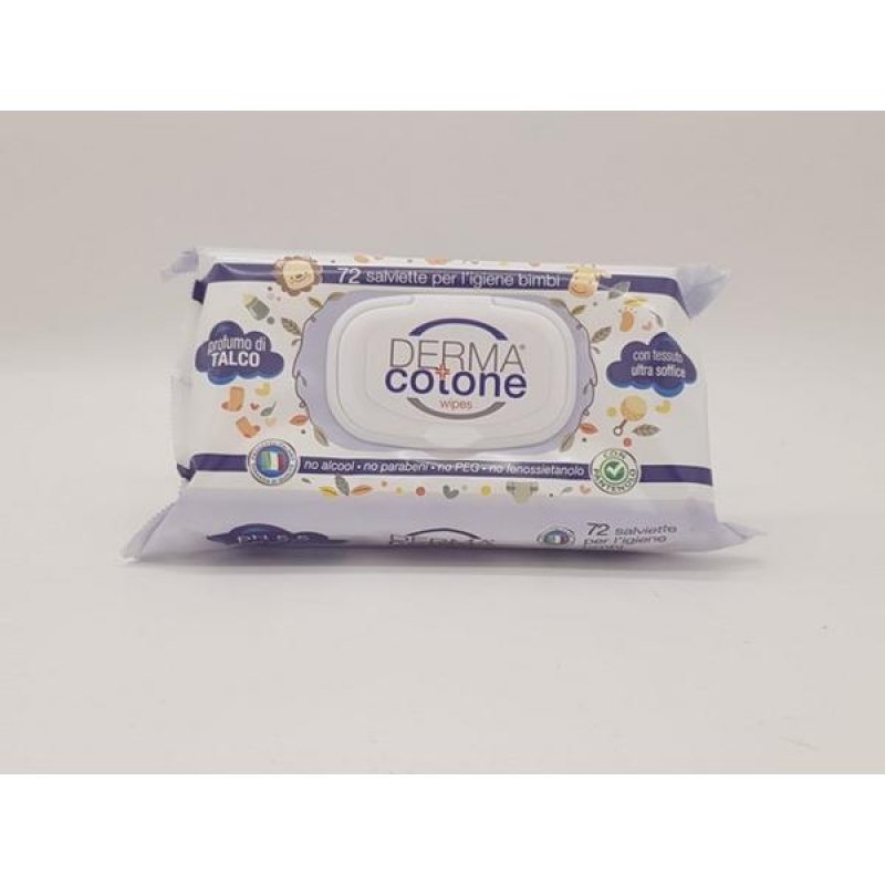 DERMACOTONE Baby 72Salv.Talco