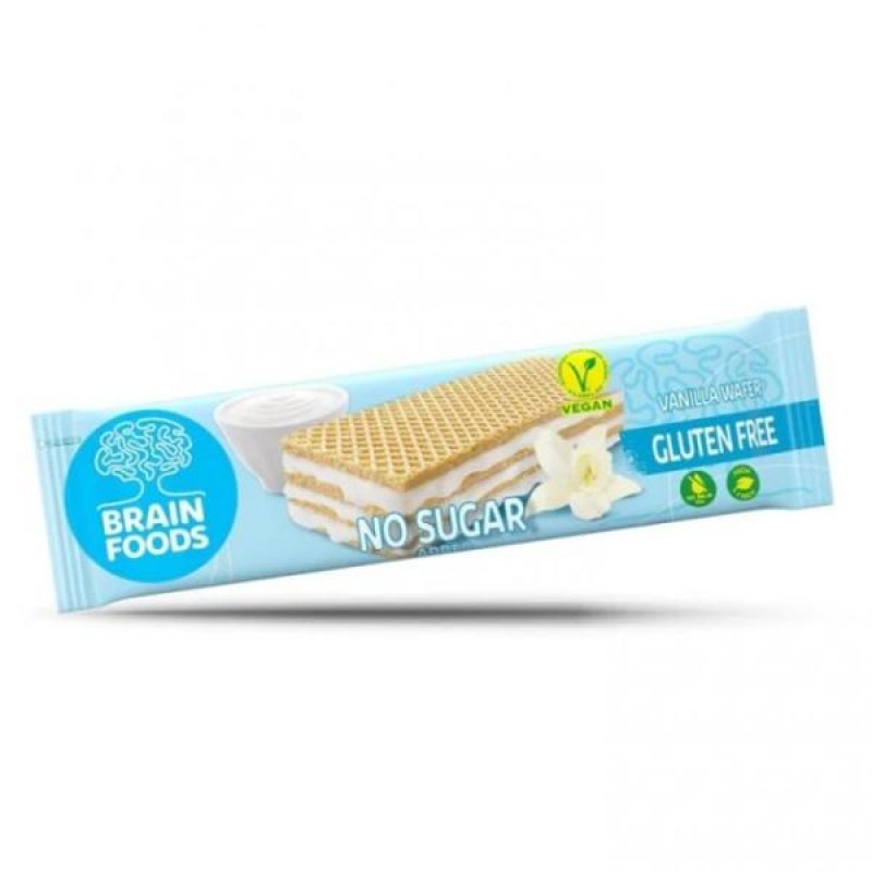 BRAIN FOODS Wafer Vaniglia40g