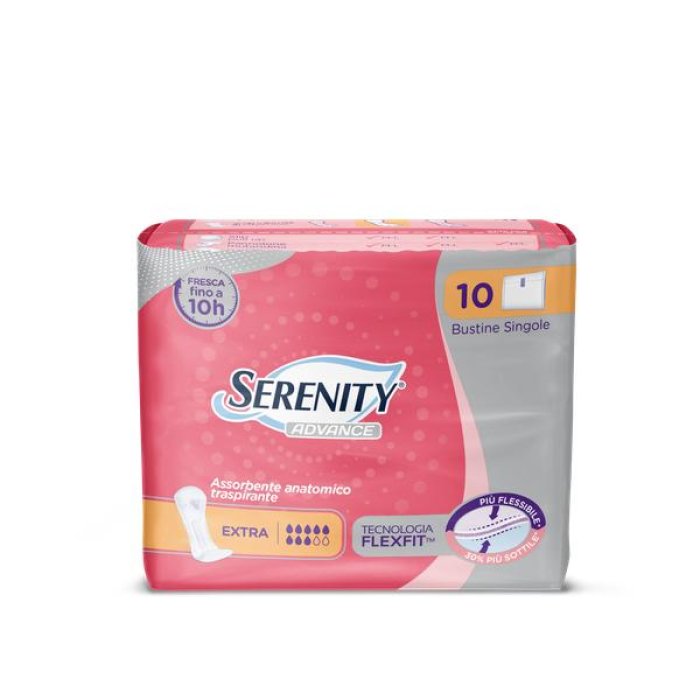 Serenity Io Ci Conto - Assorbente Anatomico Extra 12 assorbenti