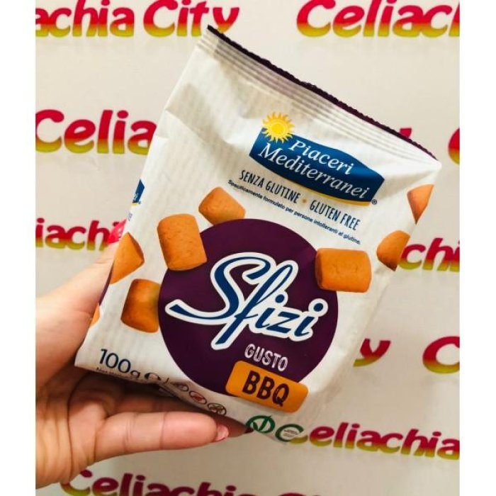 Piaceri Mediterranei Sfizi Snack Gusto Barbecue Senza Glutine 100 g