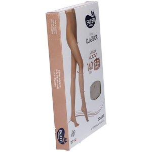 Sauber Jolie QSK 140 rosa L/XL - collant fashion contenitivo per silhouette e benessere delle gambe