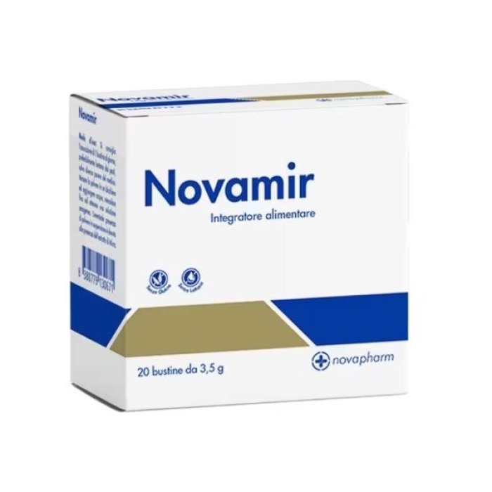 Novamir 20 bustine - integratore per benessere delle vie respiratorie