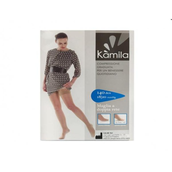 Collant donna Kamila Milene 140 denari nero taglia 3 elasticizzati coprenti