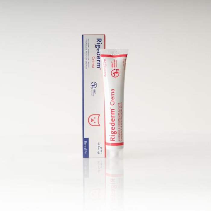 Rigederm Crema 40 ml Bensel | Trattamento Idratante Lenitivo e Riparatore per Pelle Secca e Sensibile