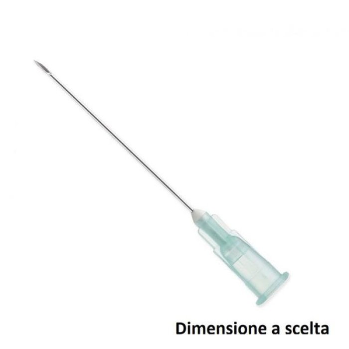 Ago ipodermico Pic calibro 22 sterile monouso confezione da 100 pezzi per iniezioni