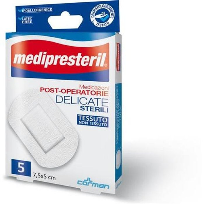 Cerotto fissaggio TNT 5x5 - cerotti in tessuto non tessuto 5x5 cm