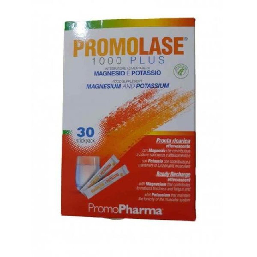Promolase 1000 Plus senza zucchero 12 stick - integratore in stick senza zucchero Promolase 1000 Plus senza zucchero 12 stick - integratore in stick senza zucchero