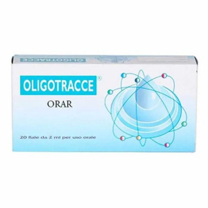 Lizofarm Oligotracce Orar Oligoelementi in Soluzione Acquosa 20 Fiale x 2ml