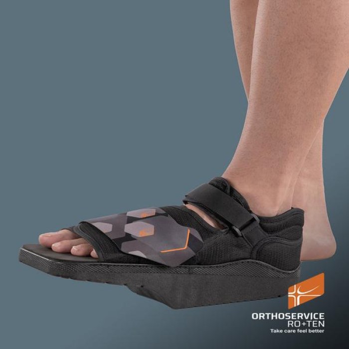 Tutore Ortopedico Post Operatorio Stepper per Dita del Piede e Avampiede Taglia S