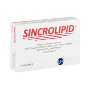 Sincrolipid 20 Compresse Integratore Colesterolo e Trigliceridi per Metabolismo dei Lipidi