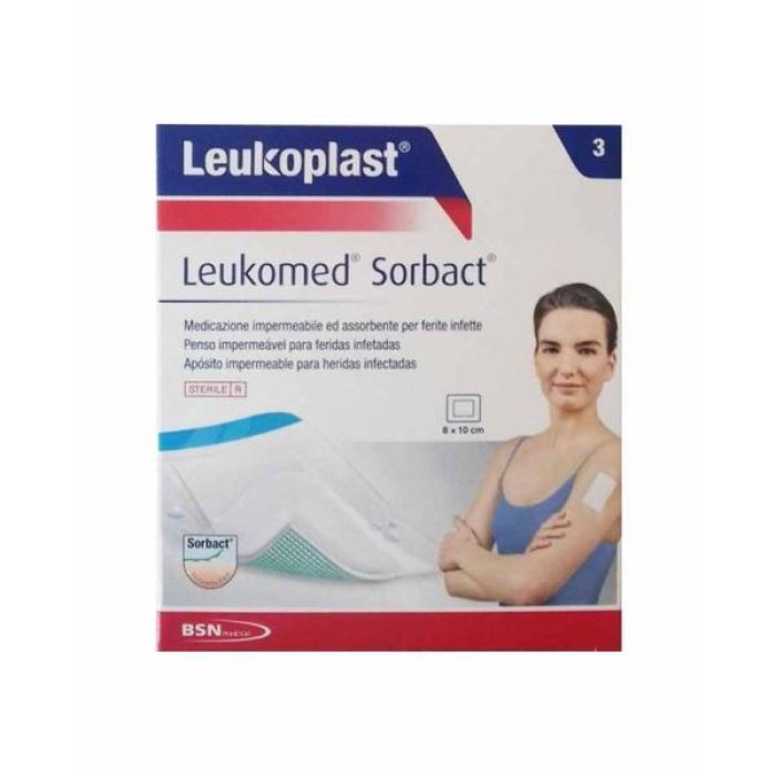 LEUKOMED Sorbact  8x10cm