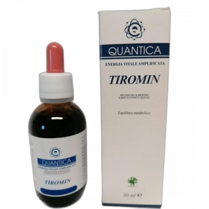 Quantica Tiromin Gocce 50 ml Integratore Naturale in Gocce per Benessere Tiroideo