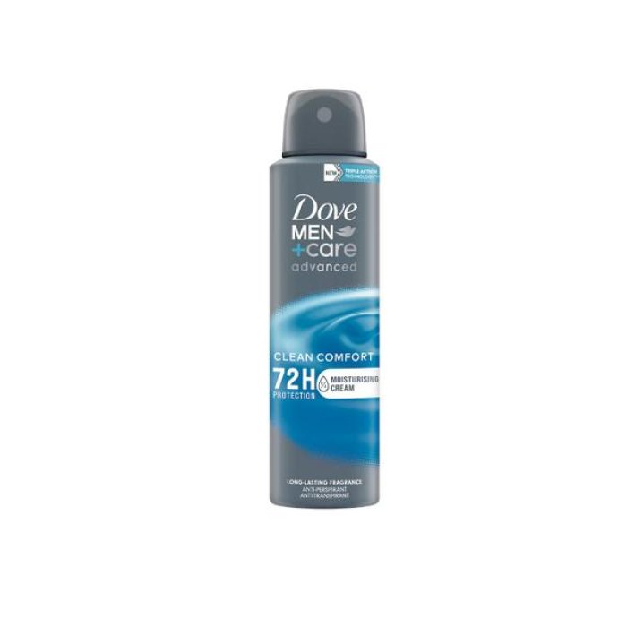 Dove Men Care Deodorante Spray Uomo Clean Advanced Protezione Lunga Durata