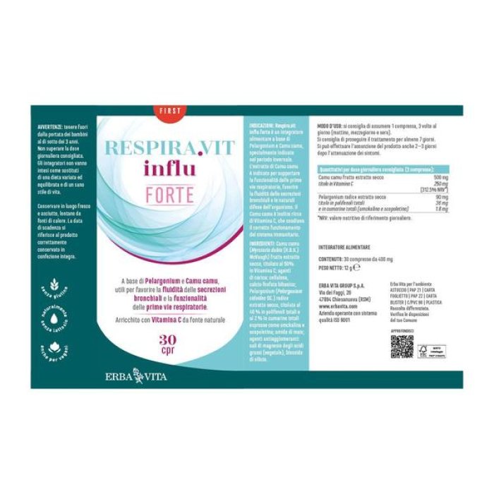 Sedaflogo 30 compresse rivestite - integratore lenitivo per vie respiratorie