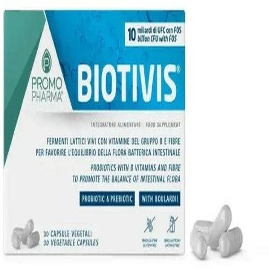 Biotivis 10 mld capsule 10 ml - probiotico ad alto dosaggio