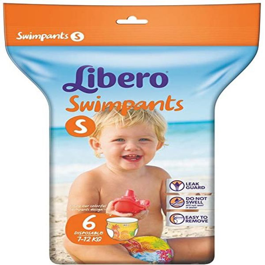 Libero Swimpants Pannolini Costume da Nuoto Taglia M 12 Pezzi per Bambini per Mare e Piscina Libero Swimpants Pannolini Costume da Nuoto Taglia M 12 Pezzi per Bambini per Mare e Piscina