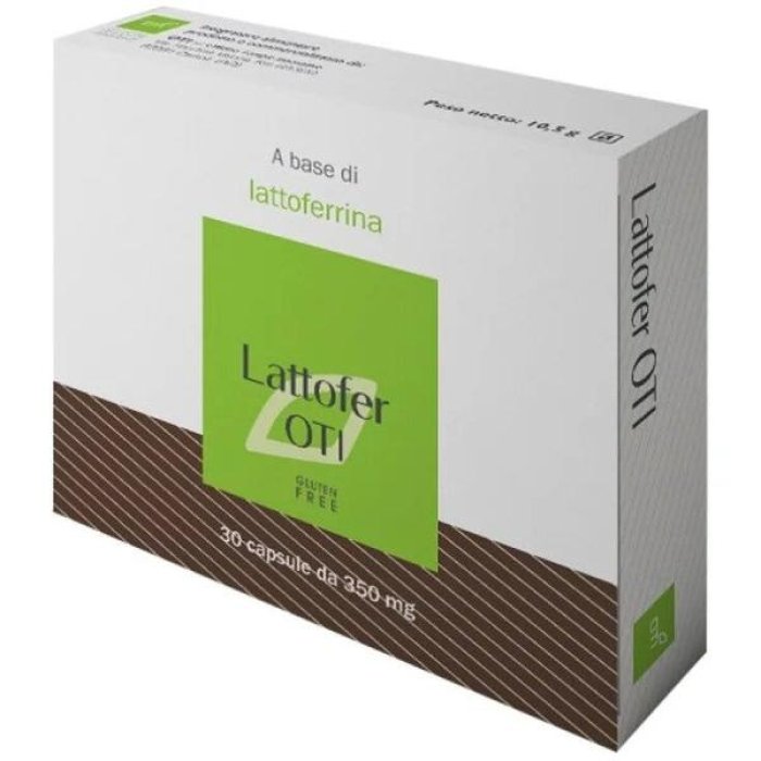 Oti Lattofer 30 Capsule Integratore di Lattoferrina per le Difese Immunitarie