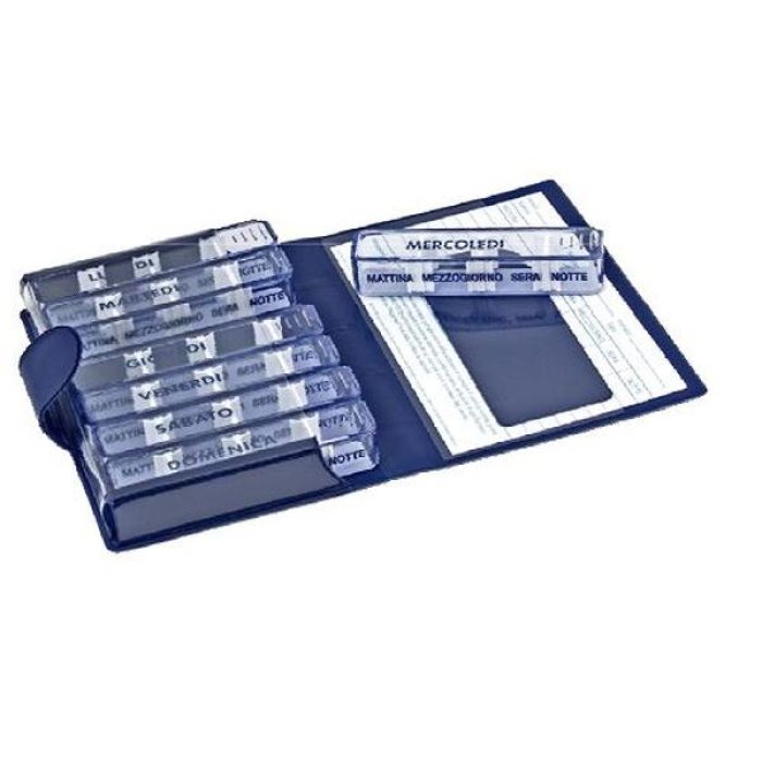 Portapillole settimanale SF+ - portapillole settimanale con scomparti