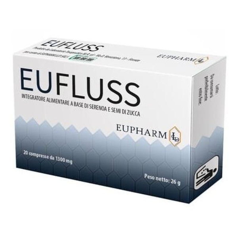 Eufluss Integratore in Compresse 30 pezzi per il Microcircolo e Gambe Leggere