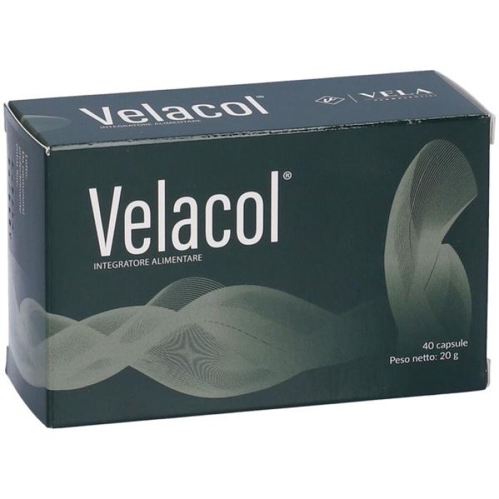 Velacol 40 Capsule Integratore per il Controllo del Colesterolo e il Benessere Cardiovascolare