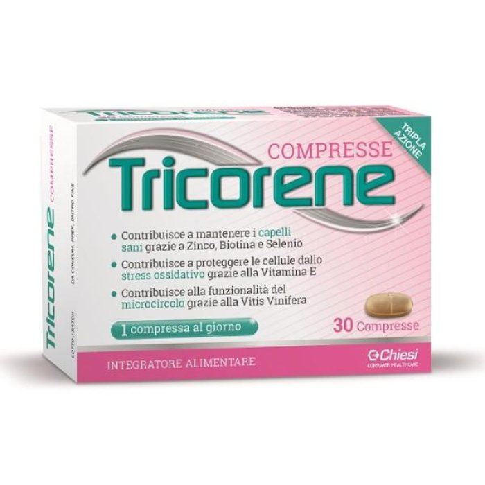 Tricorben 30 compresse - integratore per benessere di capelli e unghie