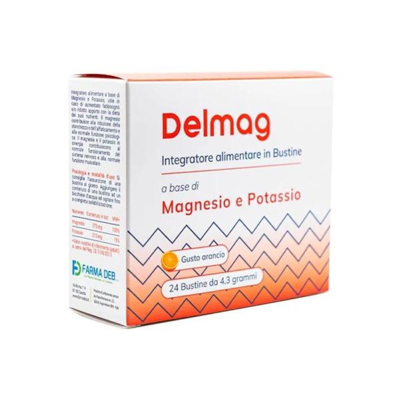 Delmag Integratore in Bustine, Confezione da 24 Bustine Orali
