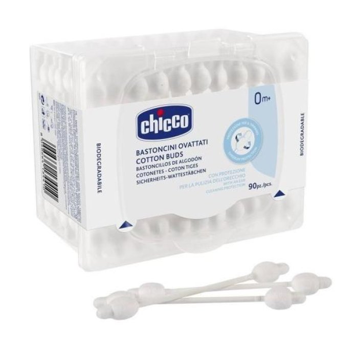 F Care Bastoncini Cotton Fioc in Cotone Puro per Igiene Orecchie 200 Pezzi