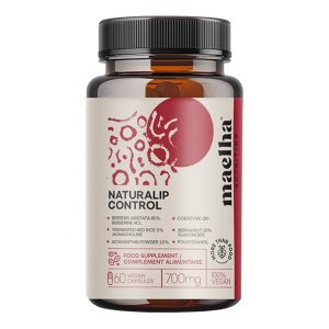 Maelha Nutr Naturalip Integratore Alimentare per il Controllo dei Lipidi nel Sangue 60 Capsule