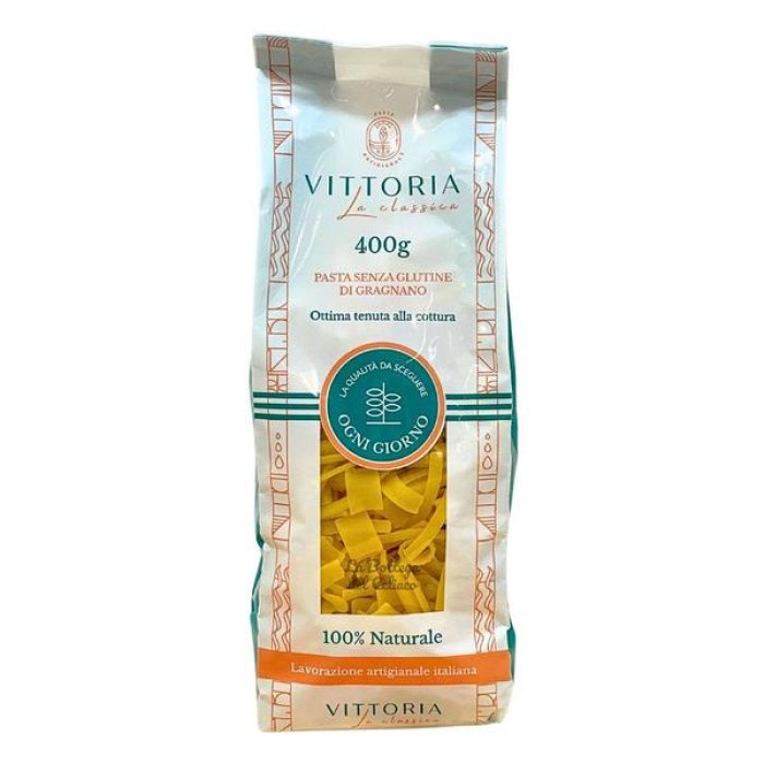 Pasta Vittoria Caserecce 400 g – Pasta di Semola di Grano Duro Trafilata al Bronzo Artigianale