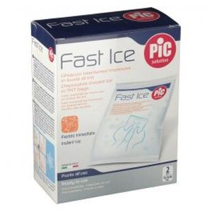 F Care ghiaccio istantaneo 2 pezzi - busta ghiaccio istantaneo monouso