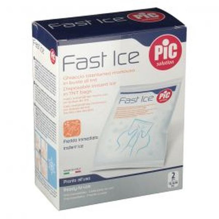 F Care ghiaccio istantaneo 2 pezzi - busta ghiaccio istantaneo monouso