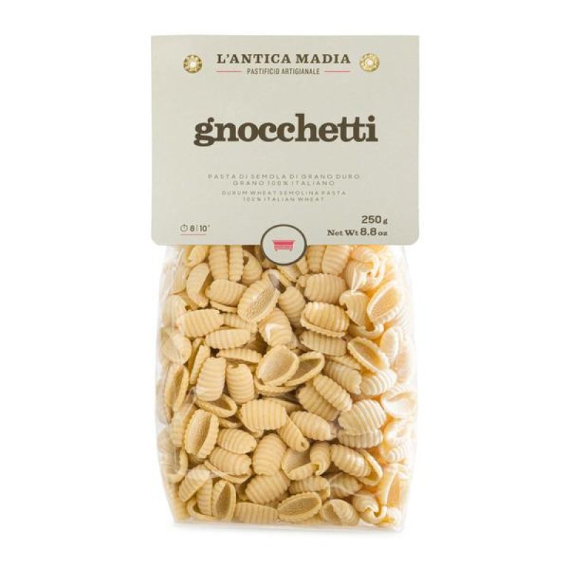 Vittoria Gnocchetti Sardi Pasta Tipica Sarda di Semola di Grano Duro 250 Grammi