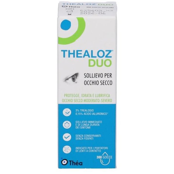 Thealoz Duo Soluzione oculare 10 ml - gocce oculari lubrificanti per occhi secchi