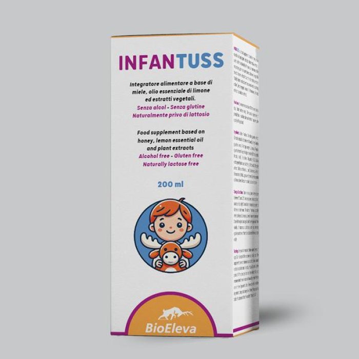 Infantuss Sciroppo per la Tosse dei Bambini 200 millilitri and the Benessere della Gola e delle Vie Respiratorie
