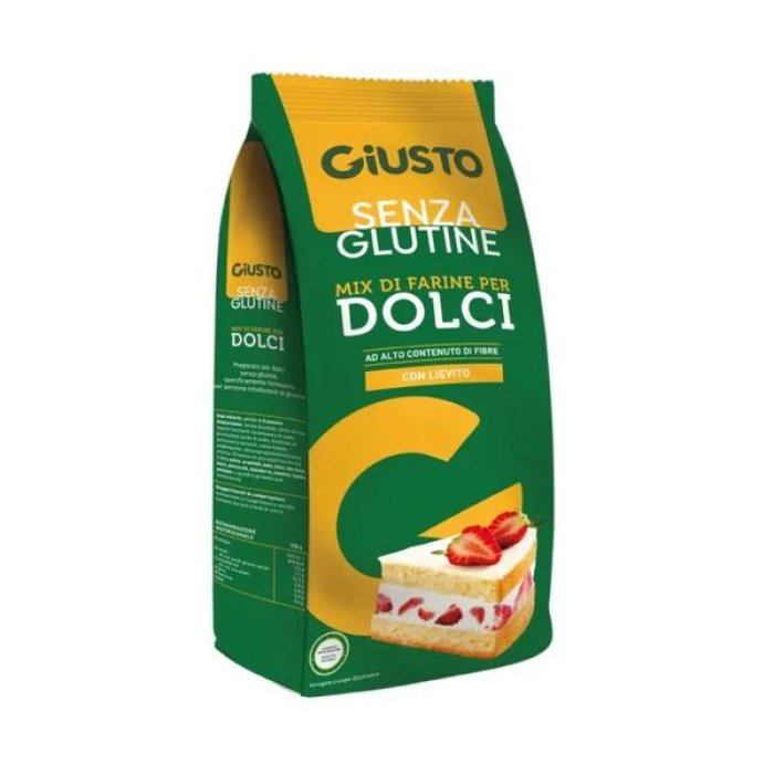 Giusto senza glutine Mix Dolci - preparato per dolci senza glutine
